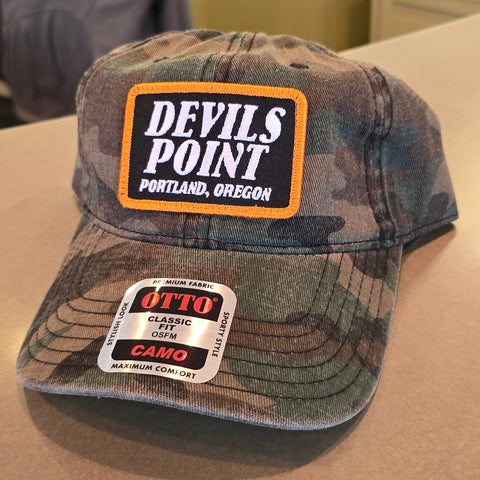 Devils Point Camo Dad Hat - Fall Edition
