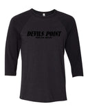 DEVILS POINT "666" BASEBALL SHIRT