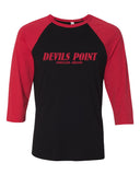 DEVILS POINT "666" BASEBALL SHIRT