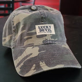 Lucky Devil Label Dad Hat