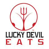 Lucky Devil Eats Sticker